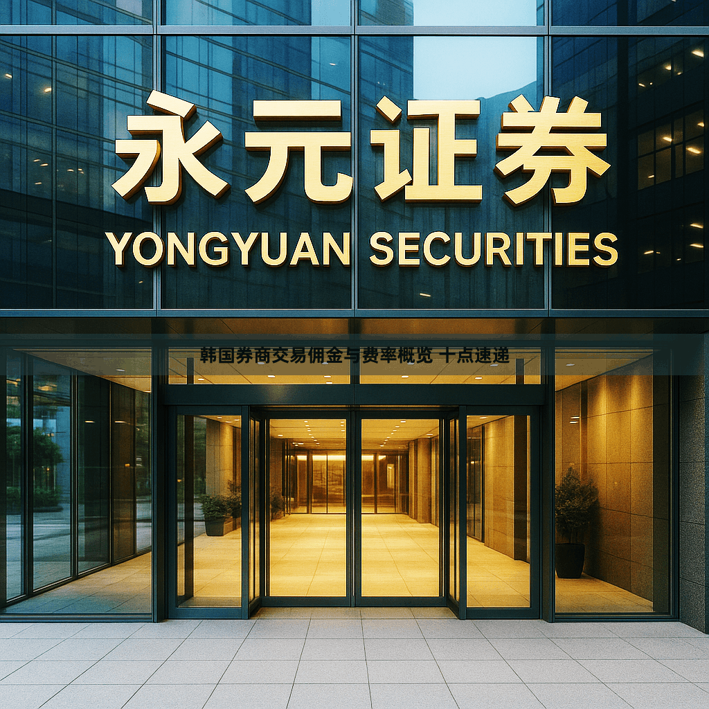 韩国券商交易佣金与费率概览 十点速递