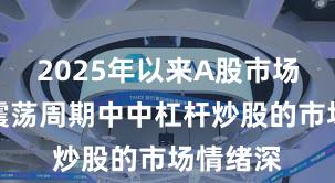 2025年以来A股市场在宽幅震荡周期中中杠杆炒股的市场情绪深