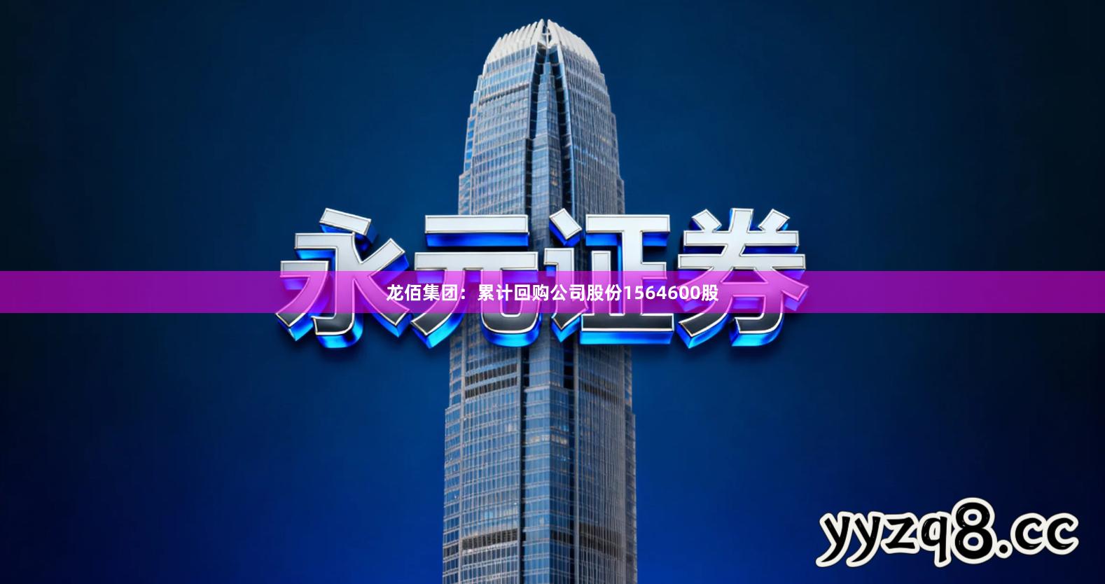 龙佰集团：累计回购公司股份1564600股